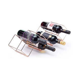 BarCraft Wine Rack Stackable Copper Finish ที่วางขวดไวน์ รุ่น BCWRWIRECOP