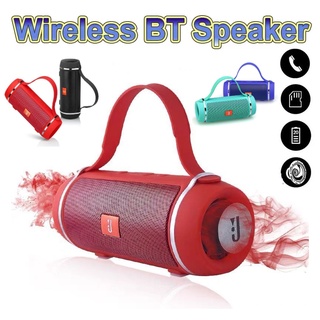 ลำโพงบลูทูธ mini j106 Portable Bluetooth Speaker ขนาดพกพา เสียงดี เบสแน่น ลำโพงบลูทูธคุณภาพดี ของใหม่ ราคาถูก