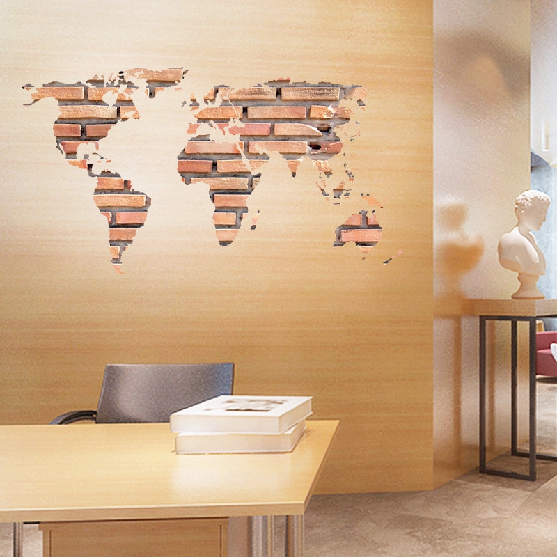 simulation-stone-world-map-wall-stickers-background-decoration-sticker