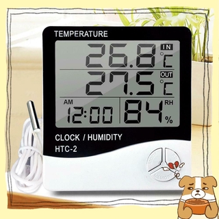 ภาพหน้าปกสินค้าYew เครื่องวัดอุณหภูมิความชื้นดิจิทัล LCD พร้อมนาฬิกา HTC-1 HTC-2 สําหรับใช้ในบ้าน นอกบ้าน ที่เกี่ยวข้อง