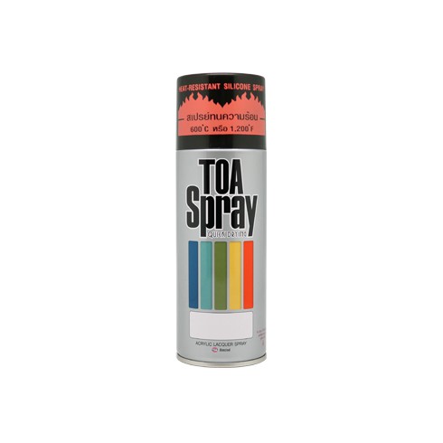 toa-spray-สีสเปรย์-ทีโอเอ-กลุ่มสีทนความร้อน-400-cc-สีสเปรย์อเนกประสงค์-สีทนความร้อน