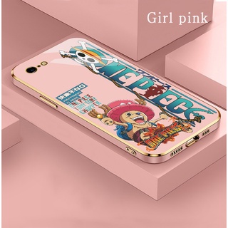 D140 เคสไอโฟน 7 เคส Iphone 7 6 8 Plus SE Phone Case 2022 New Design DIY Thin Anime pop it Casing เคส สีชมพู น่ารัก แฟชั่น ขอบเหลี่ยม ของผู้ชาย กันกระแทก หนัง เคสโทรศัพท์ สีชมพู เคสนุ่ม หรูหรา