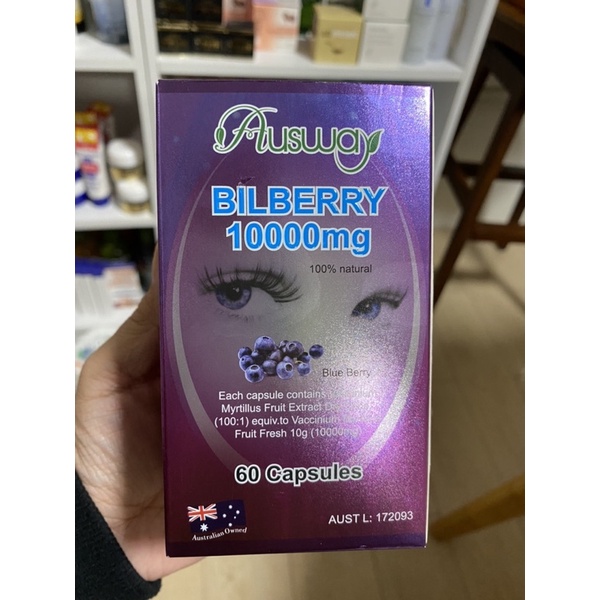 ausway-bilberry-10000mg-แท้