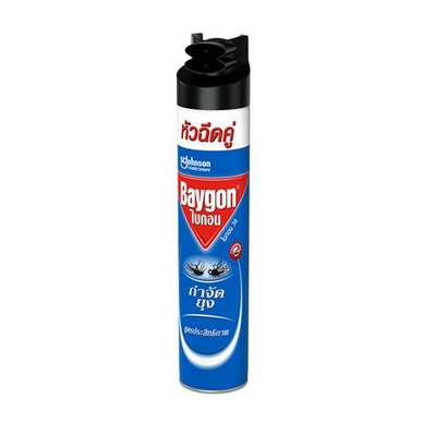 สเปรย์กำจัดยุง-baygon-600ml-blue