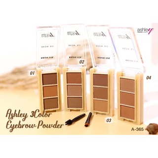 คิ้วฝุ่น BROW FIX BROW KIT Ashley A-365