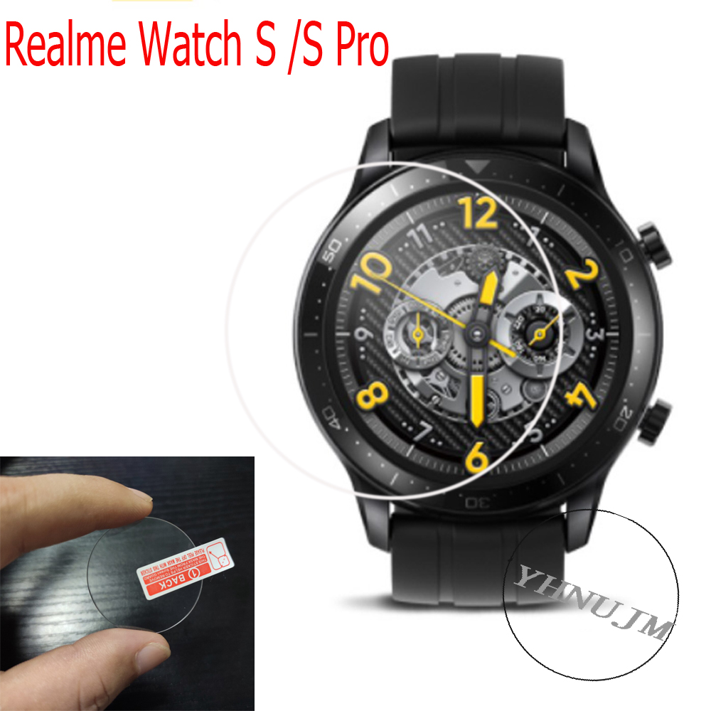 รูปภาพของฟิล์มกระจกนิรภัยป้องกันรอยขีดข่วนสําหรับ Realme Watch S Proลองเช็คราคา