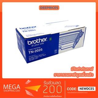 BROTHER TN-2025 Original (100%) Brother HL-2040, HL-2070N, DCP-7010, MFC-7220, MFC-7420, MFC-7820N, FAX-2820, FAX-2920