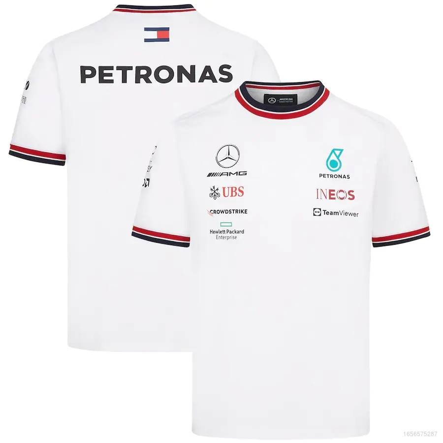 ภาพหน้าปกสินค้าYyds เสื้อยืดแขนสั้น พิมพ์ลายทีม Mercedes AMG Petronas F1 2022 พลัสไซซ์ สําหรับผู้ชาย และผู้หญิง