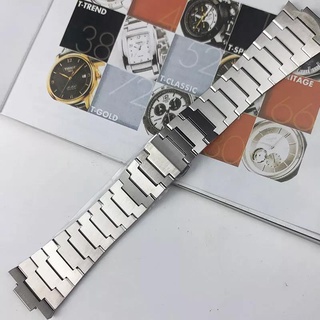 สําหรับ PRX Series T137407ที137410สายนาฬิกาข้อมือ สายโซ่เหล็ก อุปกรณ์เสริม สําหรับผู้ชาย 1853