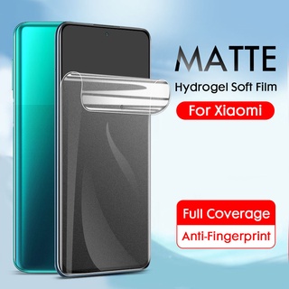 Matte ฟิล์มกันรอยหน้าจอ สำหรับXiaomi Mi Poco X3 F2 Pro Mi 9T 10T Pro Redmi Note 9S 9 8 7 Pro 9A 9C 8A 7A