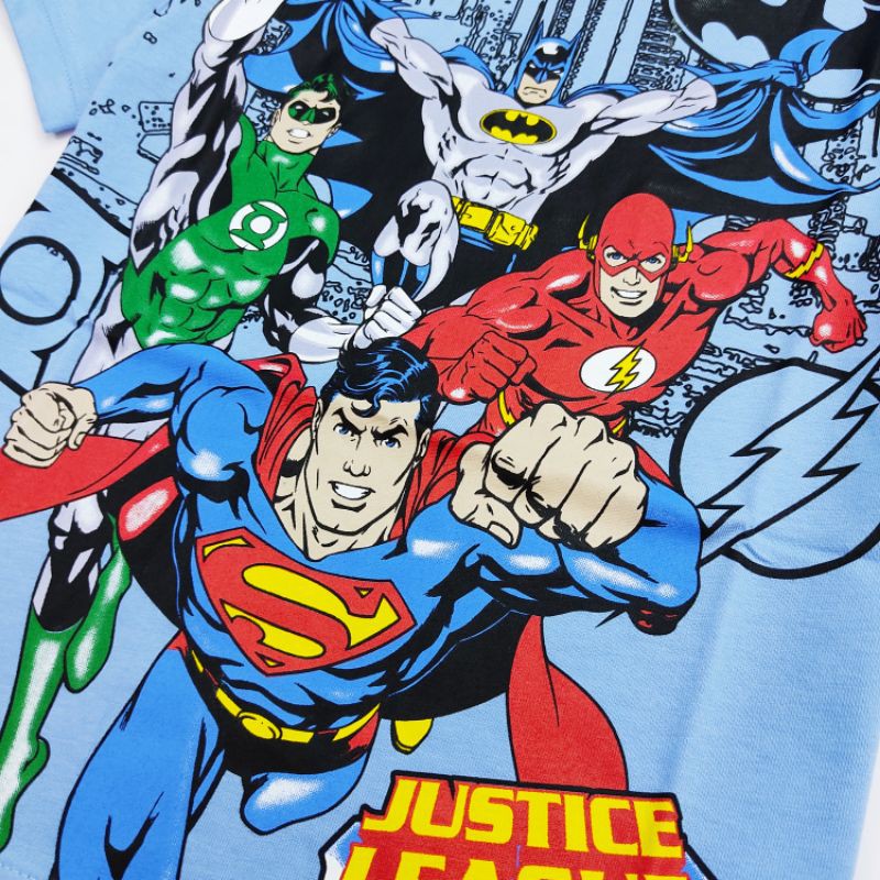 เสื้อยืดเด็ก-จัสติกลีก-justice-league-ลิขสิทธิ์