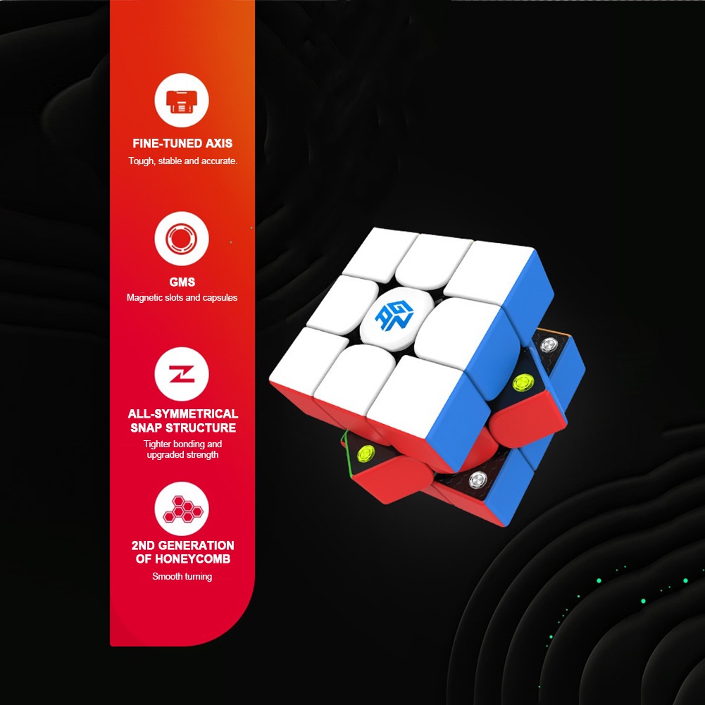 จัดส่งทันที-newgan-356-m-3x3-magic-cube-รูบิคแม่เหล็ก-ลูกบาศก์มายากลไร้สติกเกอร์-ของขวัญ