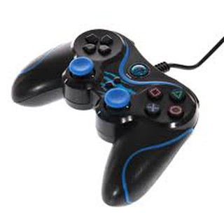 ภาพหน้าปกสินค้าController Analog NUBWO (NJ-25) Pro Black/Blue ที่เกี่ยวข้อง