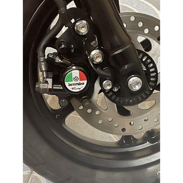 สติ๊กเกอร์-โลโก้-esp-yamaha-fi-brembo-เคลือบเรซิ่น-แบบนูน