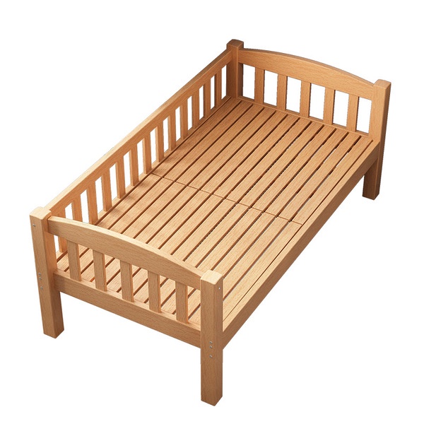 elm-เด็กเตียงกับ-guardrail-ขนาดเล็กเตียงเด็กทารกหญิงปริ๊นเซเตียงเดี่ยวเตียงสองชั้นกว้างประกบเตียงใหญ่