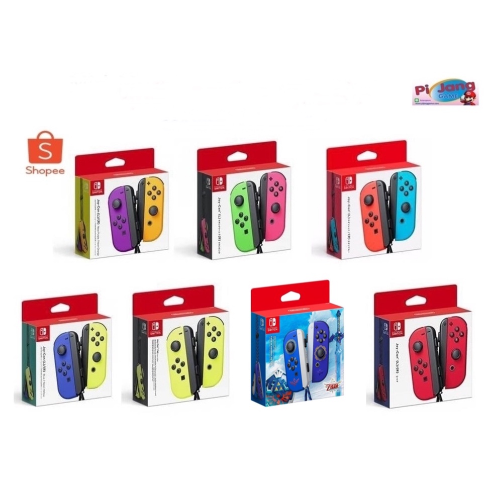 ภาพหน้าปกสินค้าNintendo Switch Joy-Con Controllersจอยคอน ทักแชตรับโค้ดส่วนลด จากร้าน pijanggame บน Shopee