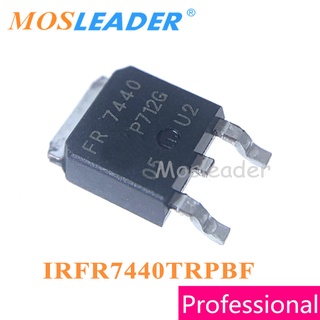 Mosleader IRFR7440 TO252 100PCS IRFR7440TRPBF DPAK 30V 40V IRFR7440PBF High quality Mosfets