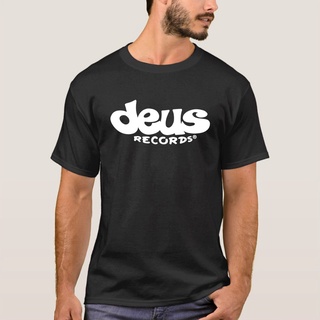 เสื้อยืดผ้าฝ้ายพิมพ์ลายคลาสสิก พร้อมส่ง เสื้อยืดแขนสั้น พิมพ์ลาย Deus Ex Machina Records หลากสี แฟชั่นฤดูร้อน สําหรับผู้