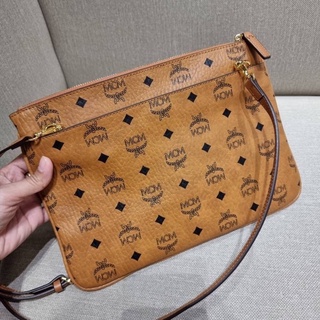 M@M CROSSBODY POUCH IN VISETOS