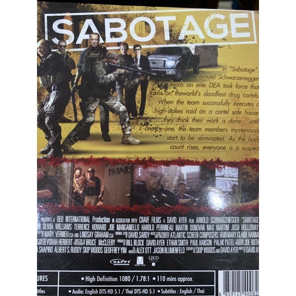 blu-ray-sabotage-คนเหล็กผ่านรก-bluray-แผ่นแท้-สุดมันส์-เสียงไทย-บรรยายไทย-รับซื้อ-bluray-แท้