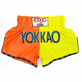 ✈☬❁ไทยนำเข้าแท้ YOKKAO กางเกงมวยไทยมวยต่อสู้ Sanda ต่อสู้กีฬากางเกงขาสั้นผู้ชายและผู้หญิงมืออาชีพ