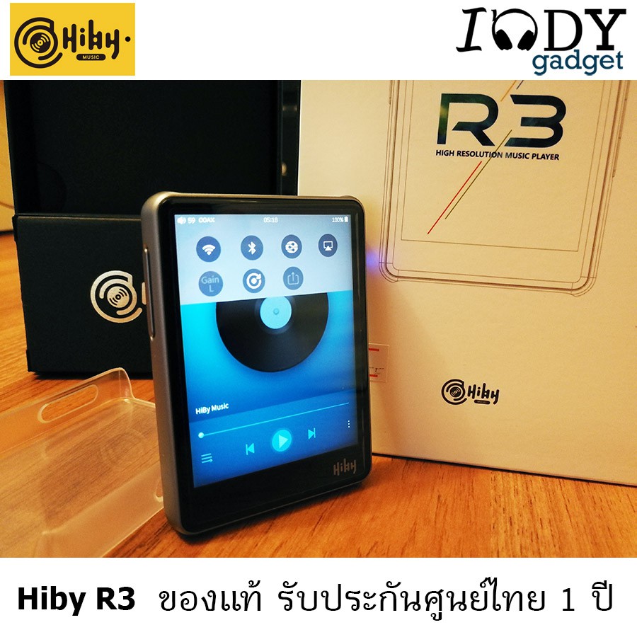 Hiby R3 ของแท้ รับประกันศูนย์ไทย เครื่องเล่นเพลงระดับ Hi-Res รองรับ ...