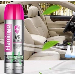 สินค้า 🇺🇸Flamingo Air Cleaner สเปรย์โฟมล้างแอร์รถยนต์ ลดกลิ่นอับ ทำความสะอาด ลดฝุ่นสิ่งสกปรก สร้างกลิ่นหอมสดชื่น