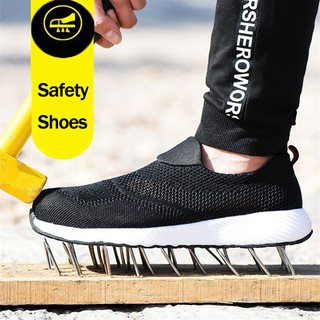 ภาพขนาดย่อของภาพหน้าปกสินค้ารองเท้าเซฟตี้ รองเท้า Safety Shoes  รองเท้าหัวเหล็ก รองเท้าเซฟตี้หัวเหล็ก รุ่น 682 จากร้าน __kv_cgkfz บน Shopee