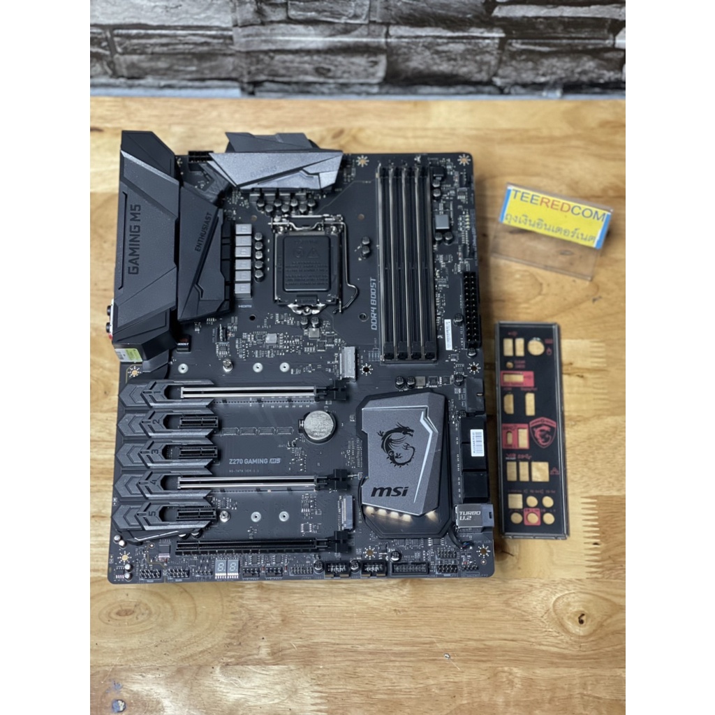MAINBOARD (เมนบอร์ด) 1151 MSI Z270 GAMING M5 Shopee Thailand