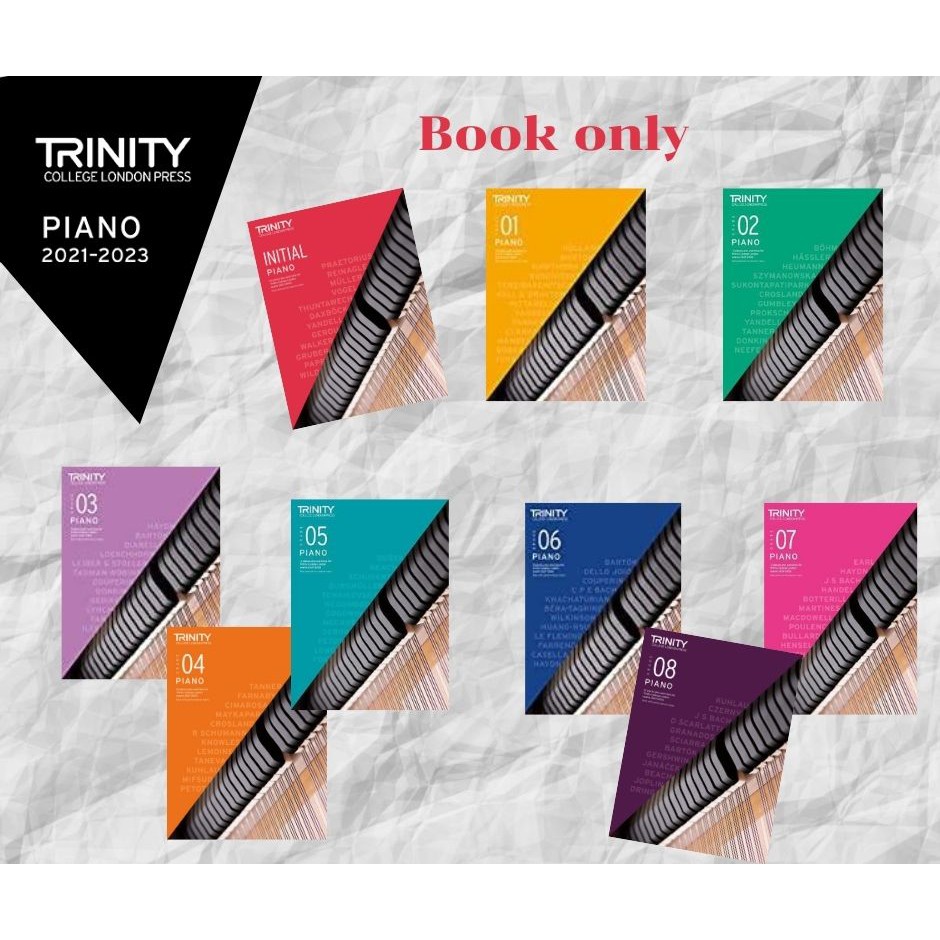 ภาพหน้าปกสินค้าTrinity Piano Exam Pieces Plus Exercises 2021-2023(Book only)