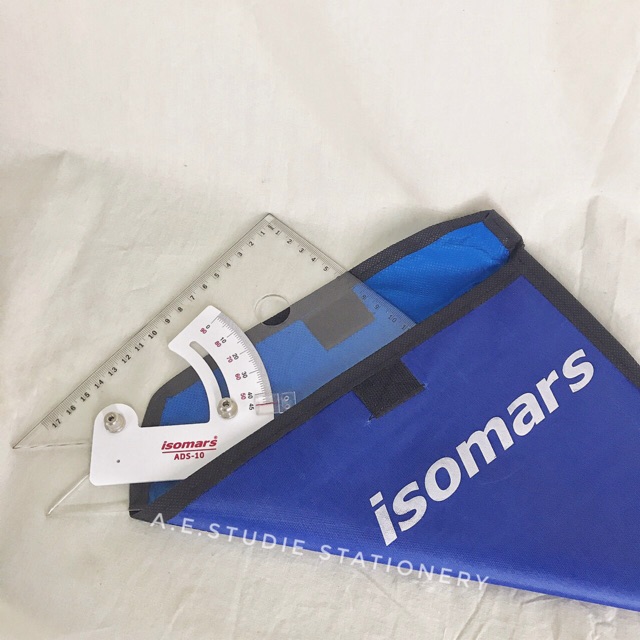 isomars-ฉากปรับมุม-10นิ้ว-12นิ้ว-adjustable-set-square