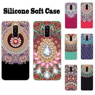 Samsung Galaxy A6 A6+ Plus A7 A8 A8+ Plus A9 2018 Soft TPU Silicone Phone Case Cover มันดาลา 2