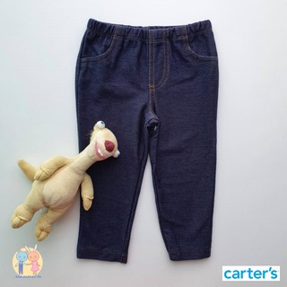 เลคกิ้งขายาว ผ้ายืด สียีนส์ แบรนด์ Carters ของใหม่