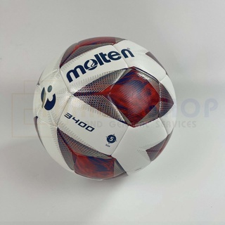 สินค้า [ของแท้ 100%] ลูกฟุตบอล ลูกบอล Molten  F5A3400-TL / F5U3400-G0 เบอร์5 ลูกฟุตบอลหนัง PU ชนิดพิเศษ ของแท้ 100% รุ่นแ