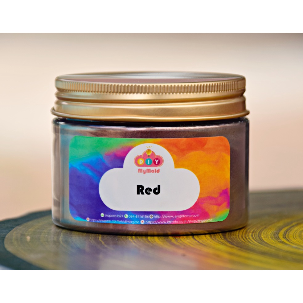 สีไมก้า-red-ขนาด-50-กรัม