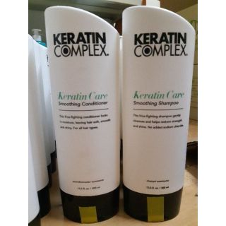 Keratin Complex smoothing therapy keratin care shampoo + conditioner 400 ml.