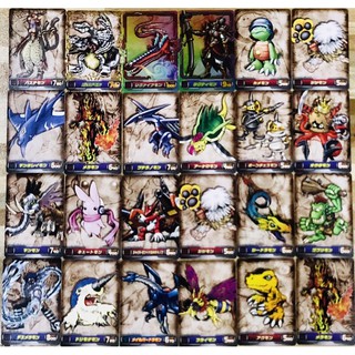 Digimon Japan Xros Archive Normal Card VNM Set of 24 #ดิจิมอน