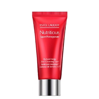 Estee Lauder Nutritious Super Pomegranate Radiant Energy 2-In-1 Cleansing Foam 30ml