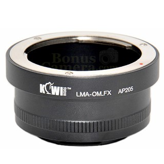 Lens Mount Adapter แปลงเลนส์ OM ไปใช้กับกล้องฟูจิ X-T1,T2,T3,T4,X-T10,T20,T30,X-T100,T200,X-A7,H1,E3,E4,X-S10,Pro2,Pro3