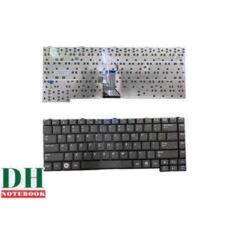 คีย์บอร์ดโน๊ตบุ๊ค keyboard Samsung R410 R460 R453 R458 R408 R403 ภาษาอังกฤษแถมสติ๊กเกอร์ไทย