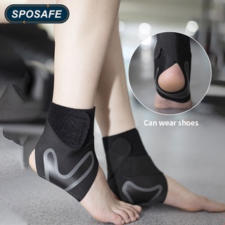 Sposafe สายรัดข้อเท้า 1 ชิ้น สําหรับข้อเท้า ป้องกันข้อเท้าเคล็ดขัดยอก เคล็ดขัดยอก
