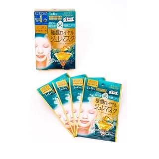 Kose Clear Turn Premium Moisturizing pure japanese fermented rice  gll Gel Mask4pcs.