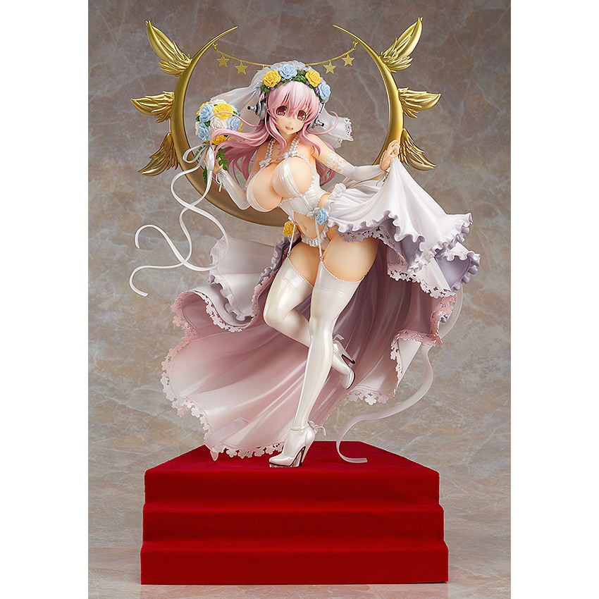 super-sonico-10th-anniversary-figure-wedding-complete-figure