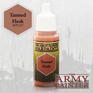 🔥มีของพร้อมส่ง🔥 Army Painter Tanned Flesh AP-WP1127 สีทาโมเดล สีอะคริลิค สูตรน้ำ แถมฟรี Mixing ball 2 ลูก