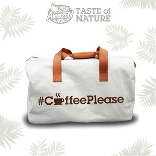 ภาพขนาดย่อของภาพหน้าปกสินค้าCaf Amazon กระเป๋า คาเฟ่ อเมซอน Sport Bag ลาย Coffee Please จากร้าน cafe_amazon บน Shopee