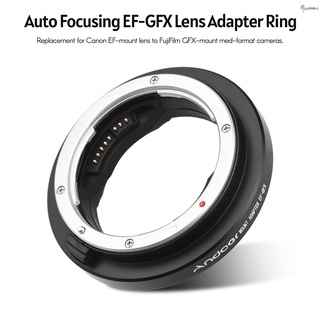 ภาพขนาดย่อของภาพหน้าปกสินค้าAndoer EF-GFX Camera Lens Adapter Ring Auto Focus Replacement for EF-mount Lens to FujiFilm GFX-mount MED-format Cameras GFX100 GFX50S GFX50R จากร้าน muswanna.th บน Shopee ภาพที่ 4