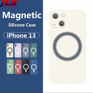 Magnetic Case For iPhone 13ProMax 13Pro 13Mini 13 Case Mag Sillicone Back Cover Shell safe