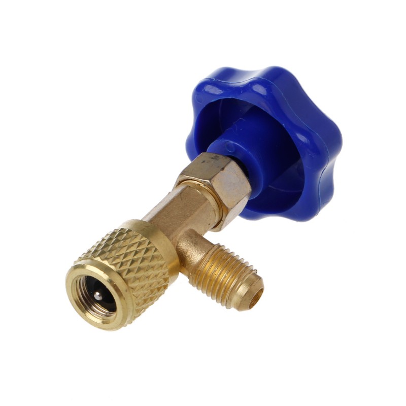 Precision Auto Labs Self-Sealing AC Can Tap Valve - Recharge Hose Adapter Tool For Freon