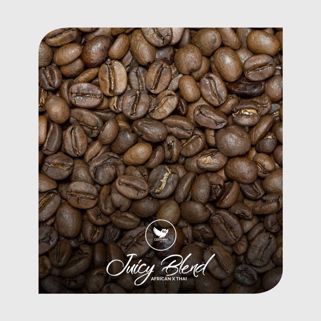 กาแฟ-juicy-blend-เมล็ดกาแฟ-african-x-thai-คั่วสำหรับ-espresso-500-กรัม