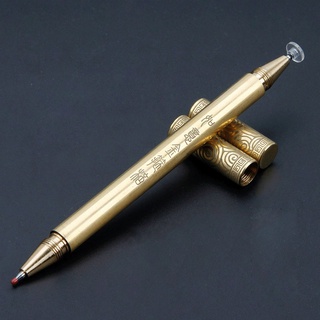 100Pcs/Lot Luxury Metal Writing Brass Gel Pens 2 In 1 Disc Capacitive Stylus For iPhone/iPad Touch Screens Office Busine